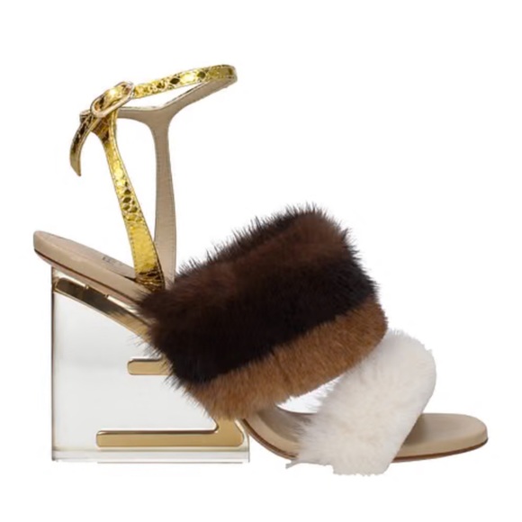 Fendi Colorblock
Mink Sandals - Picture 3 of 13